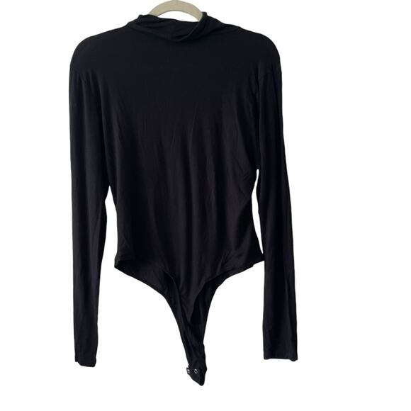 Bundle of 3 Forever 21 Black Plus Size Bodysuit | Size 0X | - Picture 4 of 9